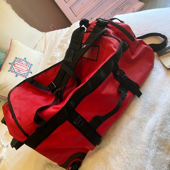 North Face Base Camp Duffel Roller, NWT - Picture 2 of 8